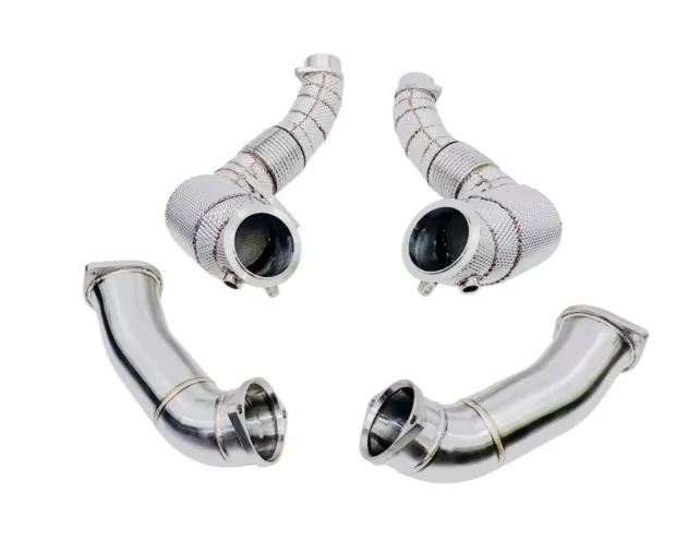 Racing Dynamics Race Downpipes w/ HS BMW M5 | M8 | X5M | X6M 2022+