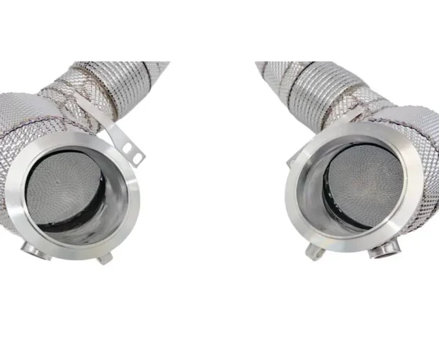 Racing Dynamics Race Downpipes w/ HS BMW M5 | M8 | X5M | X6M 2022+