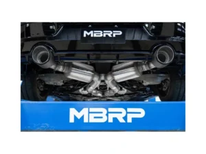 MBRP Armor Pro Stainless Steel 3 Inch Catback Dual Rear Exit w/ 5 Inch OD Carbon Fiber Tip Nissan Z 3.0L 2023-2024