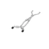 MBRP Armor Pro Stainless Steel 3 Inch Catback Dual Rear Exit w/ 5 Inch OD Carbon Fiber Tip Nissan Z 3.0L 2023-2024