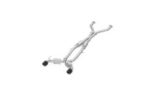 MBRP Armor Pro Stainless Steel 3 Inch Catback Dual Rear Exit w/ 5 Inch OD Carbon Fiber Tip Nissan Z 3.0L 2023-2024