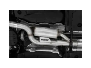 MBRP 3" T304 Stainless Steel Active Exhaust Catback 2.5" Quad Rear Exit w/ Carbon Fiber Tips Volkswagen Golf R MK8 2022