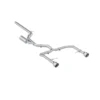 MBRP 3" T304 Stainless Steel Street Catback 2.5" Dual Split Rear Volkswagen Jetta GLI 2.0 TSI 2022+