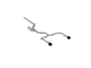 MBRP 3" T304 Stainless Steel Street Catback 2.5" Dual Split Rear w/ Carbon Fiber Tips Volkswagen Jetta GLI 2.0 TSI 2022+