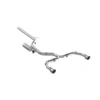 MBRP 3" T304 Stainless Steel Catback 2.5" Dual Split Rear Volkswagen Golf GTI MK8 2022-2023