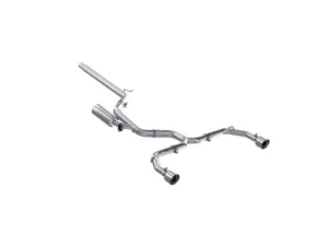 MBRP 3" T304 Stainless Steel Catback 2.5" Dual Split Rear Volkswagen Golf GTI MK8 2022-2023