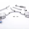 Milltek Non-Resonated Catback Exhaust System Audi A4 2.0 TFSI B9 Quattro Saloon 2016-2022