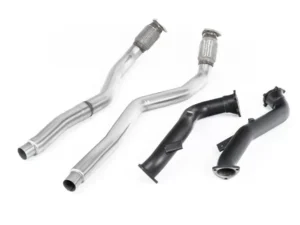 Milltek Large Bore Downpipes w/Race Pipes (For OE Cat-Back) Audi RS6 C7 4.0 TFSI Performance Edition 2013-2018