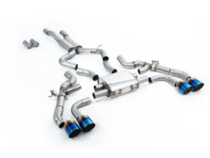 Milltek OPF/GPF Particulate Filter-back Burnt Titanium Trims BMW X3 3.0 2019-2023