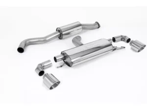 Milltek ECE R59 Approved 3" Resonated OPF/GPF Back Exhaust System with GT-115 Polished Tips Toyota Yaris GR 2020+