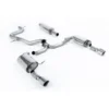 Milltek Cat-Back Resonated GT-100 Polished Trims Volkswagen Jetta Mk7 2019-2023
