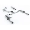 Milltek Cat-Back Resonated GT-100 Titanium Trims Volkswagen Jetta Mk7 2019-2023