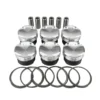 Titan Motorsports Custom Pistons by CP pistons 9.3:1CR | 84MM bore BMW S58 Engine 2015+