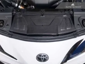 AutoTecknic Dry Carbon Fiber Cooling Plate Toyota A90 Supra 2020-2024
