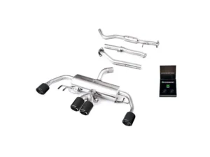 ARMYTRIX Valvetronic Exhaust System Toyota GR Corolla GZEA14 1.6L G16E-GTS turbo I3 Non-OPF 2023+ - Carbon Fiber