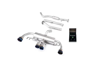 ARMYTRIX Valvetronic Exhaust System Toyota GR Corolla GZEA14 1.6L G16E-GTS turbo I3 Non-OPF 2023+ - Blue Coated