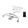 ARMYTRIX Valvetronic Exhaust System Toyota GR Corolla GZEA14 1.6L G16E-GTS turbo I3 Non-OPF 2023+ - Chrome Silver