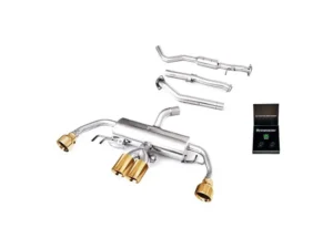 ARMYTRIX Valvetronic Exhaust System Toyota GR Corolla GZEA14 1.6L G16E-GTS turbo I3 Non-OPF 2023+ - Gold
