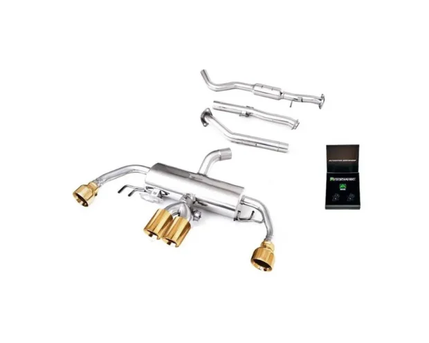 ARMYTRIX Valvetronic Exhaust System Toyota GR Corolla GZEA14 1.6L G16E-GTS turbo I3 Non-OPF 2023+ - Gold