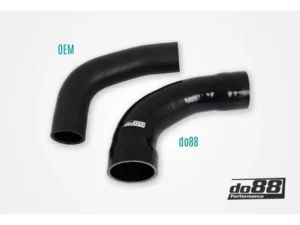 do88 Performance do88 Intercooler Pressure Pipes w/ Black Hoses Toyota Yaris GR 2020-2023
