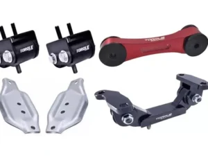 Torque Solution Red Transmission Engine Pitch Mount Kit with Mount Plates Subaru WRX | STI 2020-2021