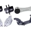 Torque Solution Silver Transmission Engine Pitch Mount Kit with Mount Plates Subaru WRX | STI 2020-2021
