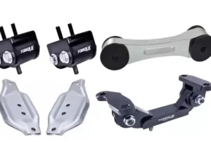 Torque Solution Silver Transmission Engine Pitch Mount Kit with Mount Plates Subaru WRX | STI 2020-2021