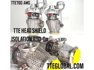 TTE Turbo Heat Shield Isolation Add On for TTE480+ TSI Upgrade Turbocharger