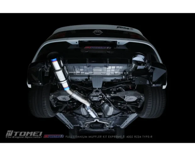 Tomei Expreme Full Titanium Muffler Kit Nissan 400Z RZ34 Type-D 2023+