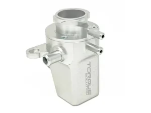 Torque Solution Silver Coolant Expansion Tank Subaru WRX | STI | Forester XT 2002-2022