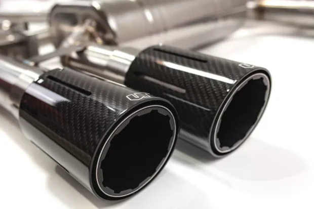 VRP Audi RS3 8V Stainless Valvetronic Exhaust System with Carbon Tips CLEARANCE