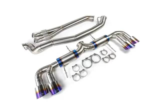 VRP 102mm Titanium Exhaust System Nissan R35 GTR 2009-2021 CLEARANCE