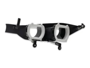 Velossa Tech Headlight Ram Air Intake Snorkel w/o RGBW Bluetooth Halos BMW F30/F34 3-Series 2016-2019