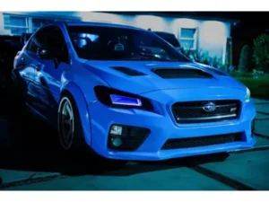 Velossa Tech Headlight Ram Air Intake Snorkel w/o RGBW Bluetooth Halos Subaru WRX | STI 2015-2021