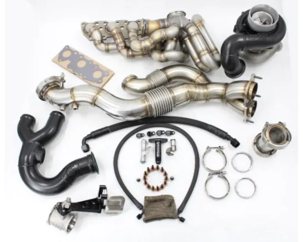 VTT 1.05 Turbine Housing AR PTE Next Gen 6266 Factory Control EWG Top Mount Single Turbo Kit