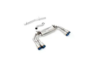 ARMYTRIX Valvetronic Exhaust System Volkswagen Golf R MK8 2.0 Turbo 2021+ - Blue Coated