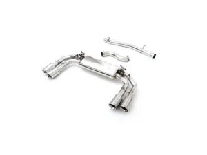 ARMYTRIX Valvetronic Exhaust System Volkswagen Golf R MK8 2.0 Turbo 2021+ - Chrome Silver