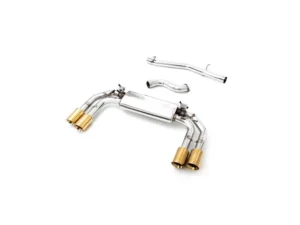 ARMYTRIX Valvetronic Exhaust System Volkswagen Golf R MK8 2.0 Turbo 2021+ - Gold