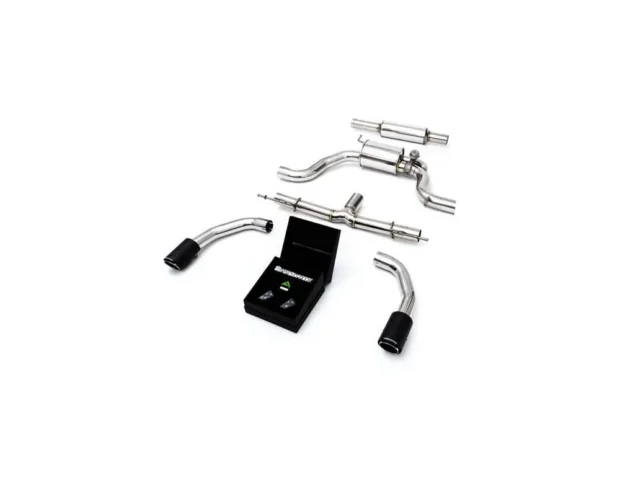 ARMYTRIX Valvetronic Exhaust System Volkswagen GTI MK8 2.0 TSI Turbo 2020+ - Carbon Fiber