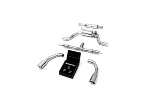 ARMYTRIX Valvetronic Exhaust System Volkswagen GTI MK8 2.0 TSI Turbo 2020+ - Chrome Silver