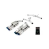 ARMYTRIX Valvetronic Exhaust System Volkswagen Golf R Variant MK8 2.0 Turbo 2021+ - Blue Coated