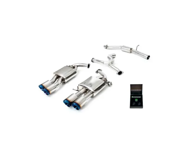 ARMYTRIX Valvetronic Exhaust System Volkswagen Golf R Variant MK8 2.0 Turbo 2021+ - Blue Coated