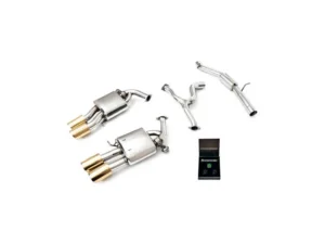 ARMYTRIX Valvetronic Exhaust System Volkswagen Golf R Variant MK8 2.0 Turbo 2021+ - Gold