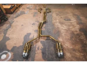 Valvetronic Designs Valved Race Exhaust System - Free Flow Race Front Pipes Audi RS6 / RS7 C7
