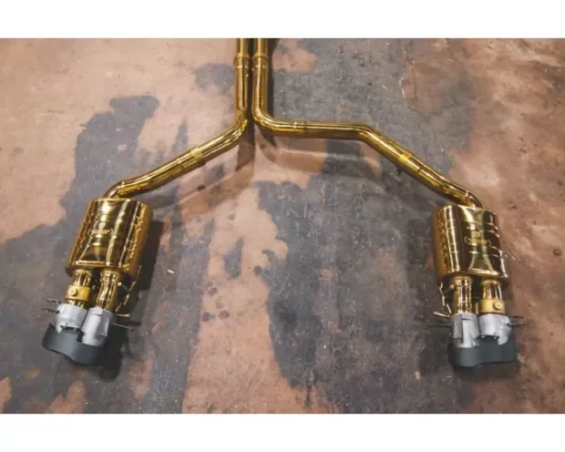 Valvetronic Designs Valved Race Exhaust System - Free Flow Race Front Pipes Audi RS6 / RS7 C7