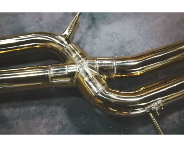 Valvetronic Designs Valved Race Exhaust System - Free Flow Race Front Pipes Audi RS6 / RS7 C7