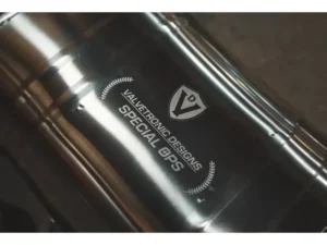 Valvetronic Designs Brushed Stainless Steel Valved Sport Exhaust System AxleBack w/ Forged Carbon TIps BMW M3 | M4 G8X 2020-2024