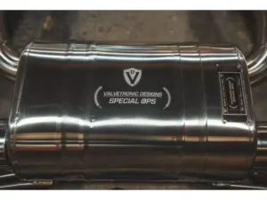 Valvetronic Designs Brushed Stainless Steel Valved Sport Exhaust System AxleBack w/ Forged Carbon TIps BMW M3 | M4 G8X 2020-2024