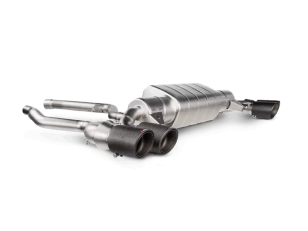 Akrapovic Evolution Line Titanium with Carbon Tips Req Link Pipes BMW M440I G22 2021