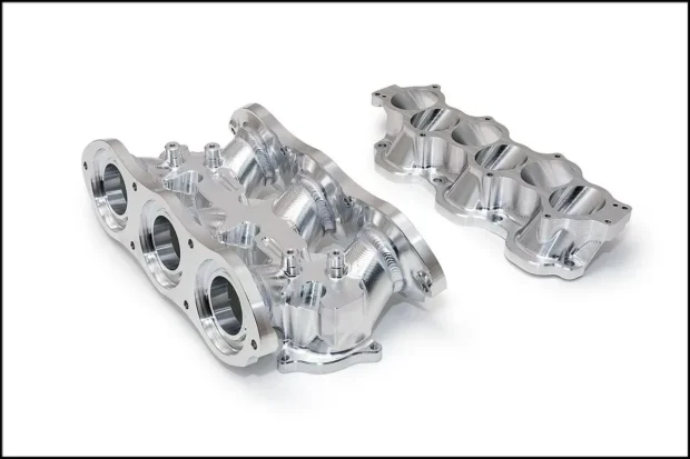 AMS Performance CNC Aluminum & Cast Plenum Intake Manifold Parts Kit Nissan R35 GT-R